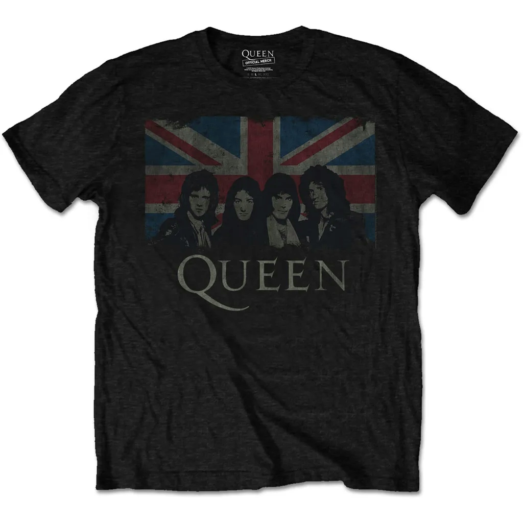 Album artwork for Unisex T-Shirt Vintage Union Jack by Queen