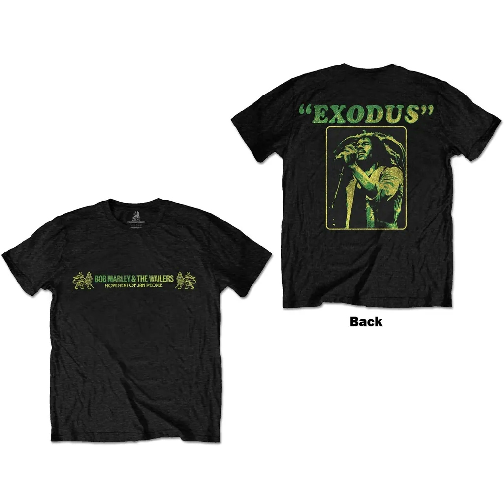 Album artwork for Unisex T-Shirt Exodus by Bob Marley