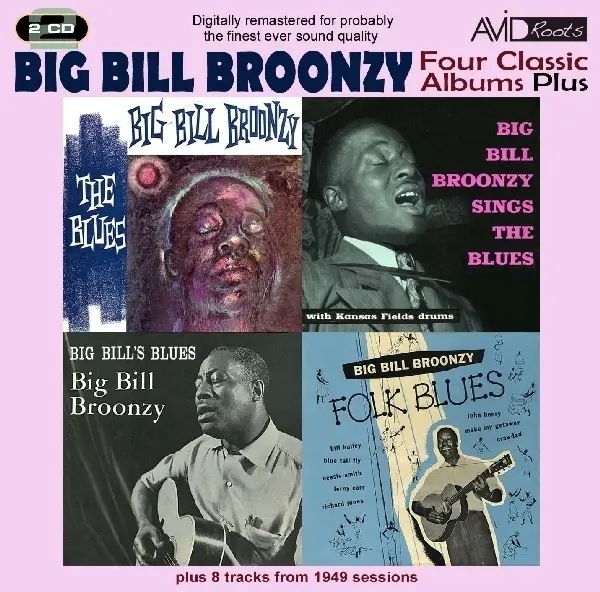 Album artwork for Four Classic Albums Plus by Big Bill Broonzy