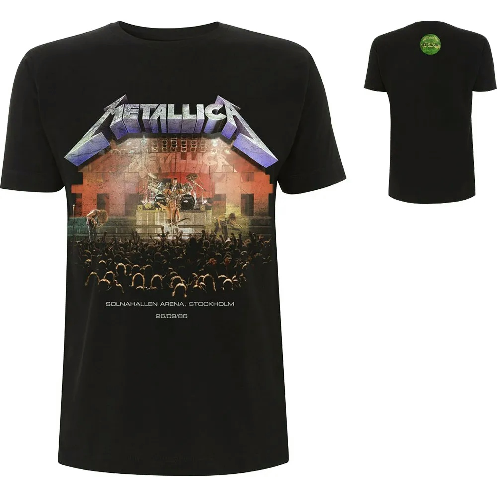 Album artwork for Unisex T-Shirt Stockholm '86. Back Print by Metallica