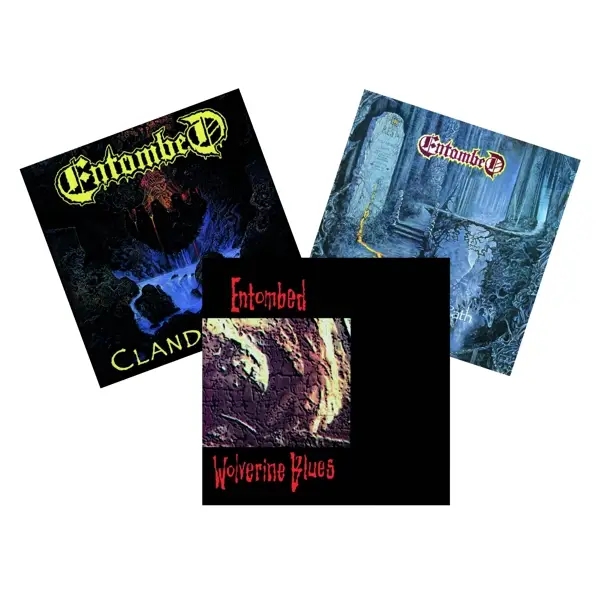 Album artwork for Clandestine/Left Hand/Wolverine by Entombed