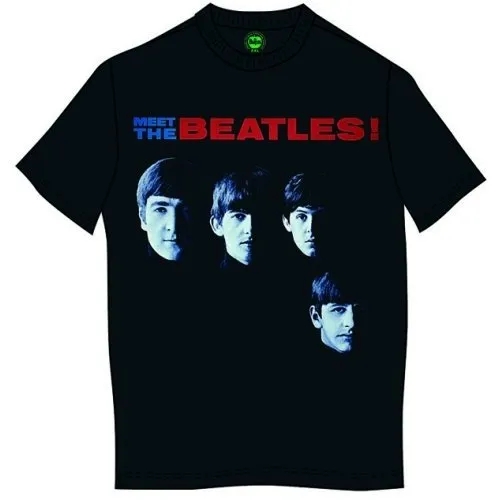 Album artwork for Unisex T-Shirt Meet The Beatles by The Beatles