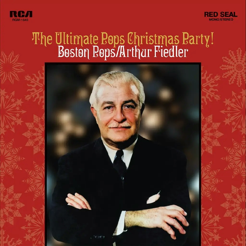Album artwork for The Ultimate Pops Christmas Party! by Arthur Fiedler and The Boston Pops