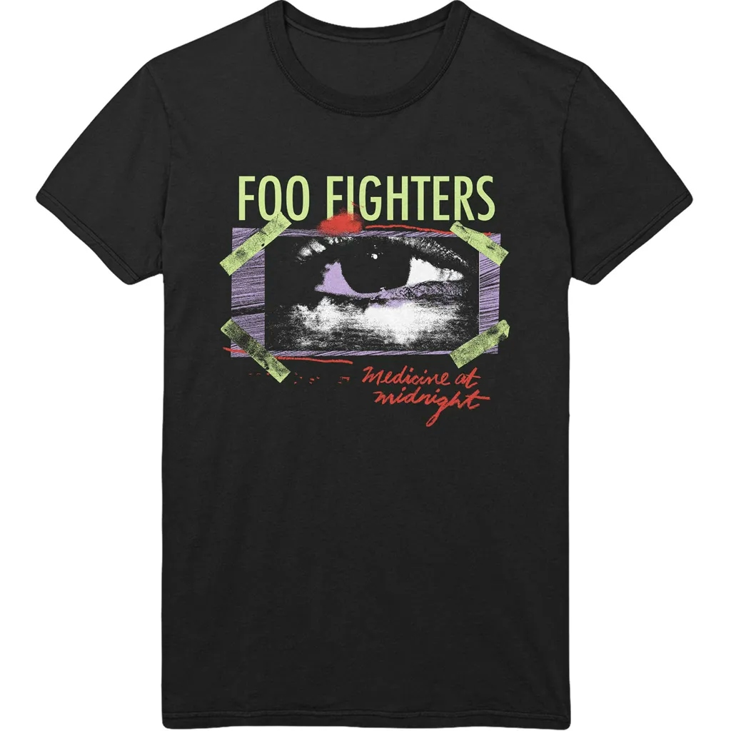 Album artwork for Unisex T-Shirt Medicine At Midnight Taped by Foo Fighters