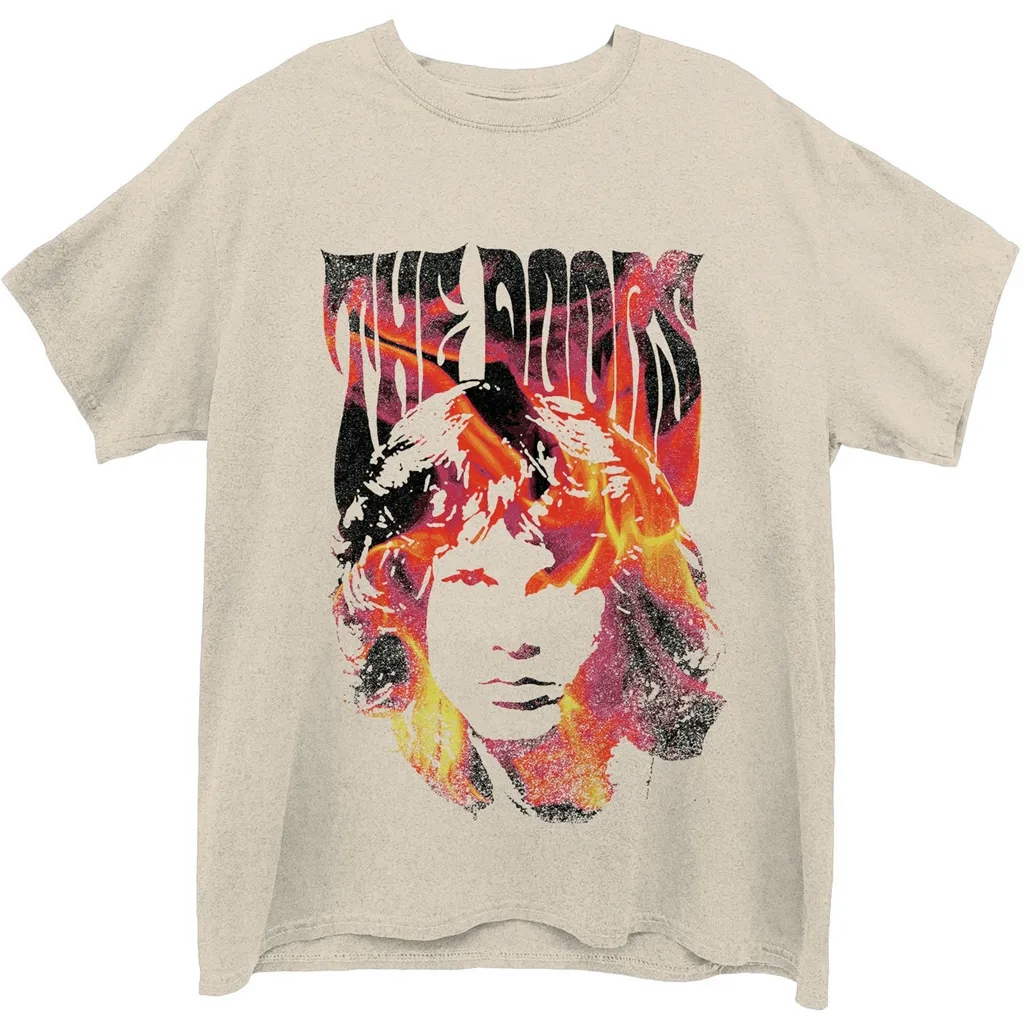 Album artwork for Unisex T-Shirt Jim Face Fire by The Doors
