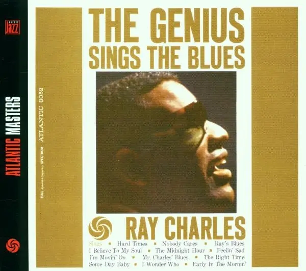 Album artwork for The Genius Sings The Blues by Ray Charles