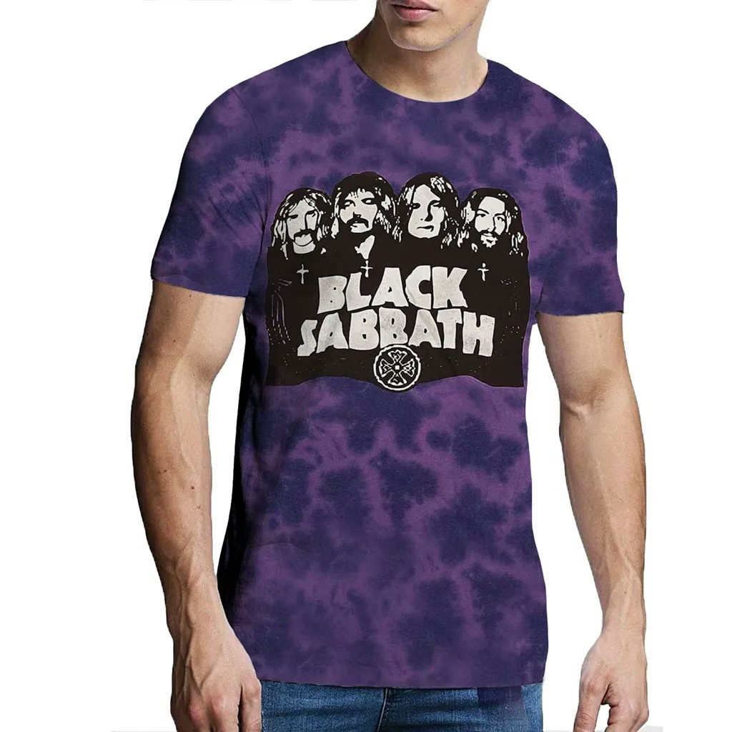 Album artwork for Unisex T-Shirt Band & Logo Dye Wash by Black Sabbath