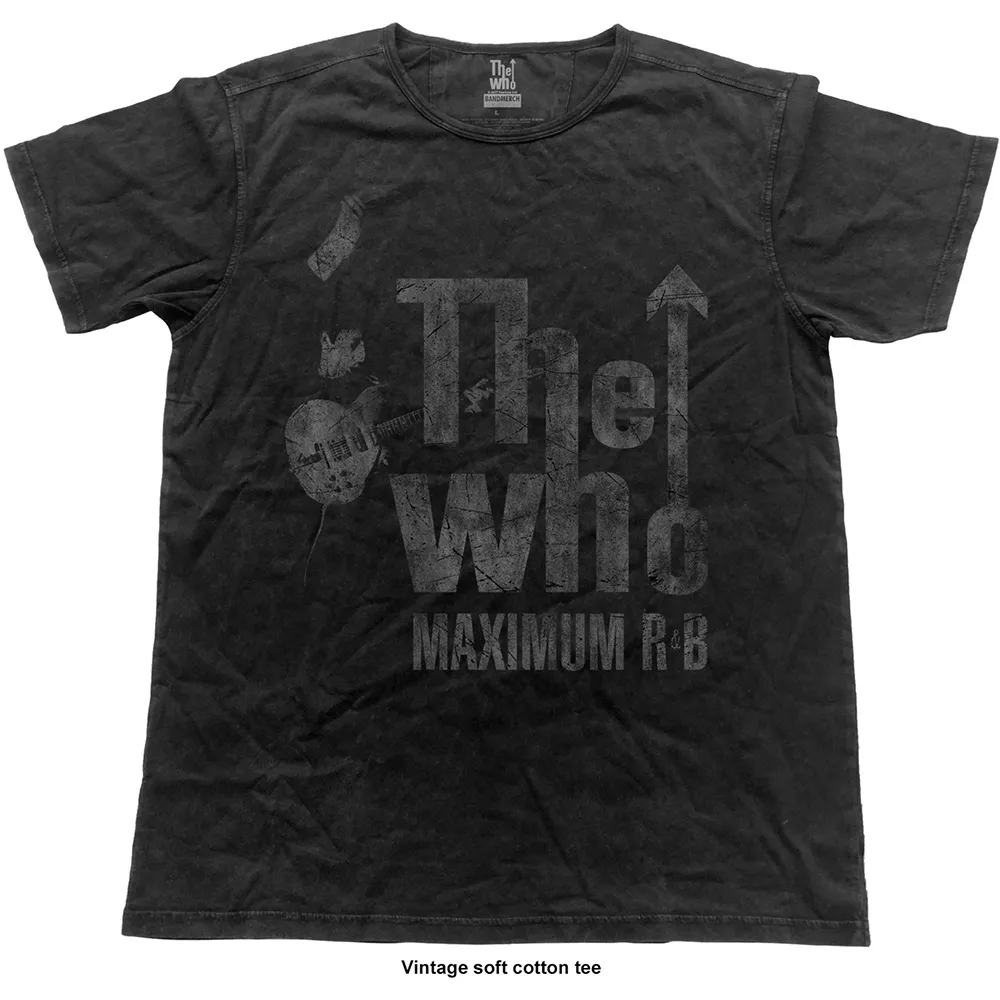 Album artwork for Unisex Vintage T-Shirt Max R&B by The Who