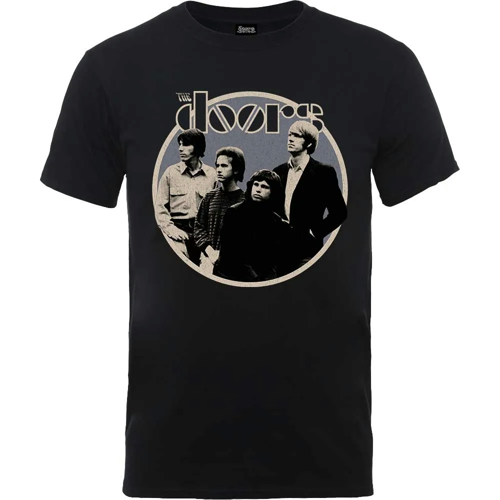 Album artwork for Unisex T-Shirt Retro Circle by The Doors