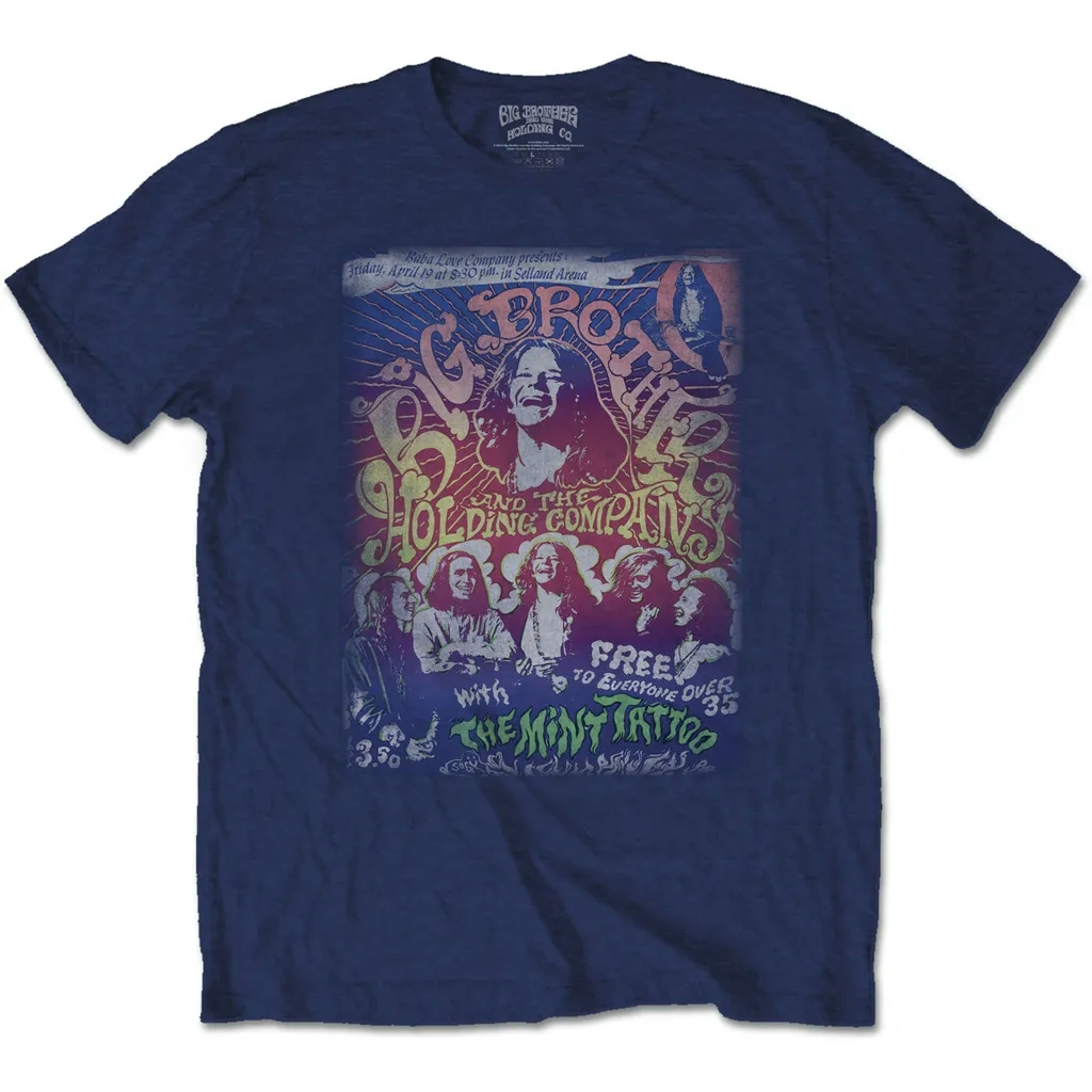 Album artwork for Unisex T-Shirt Selland Arena by Big Brother and The Holding Company