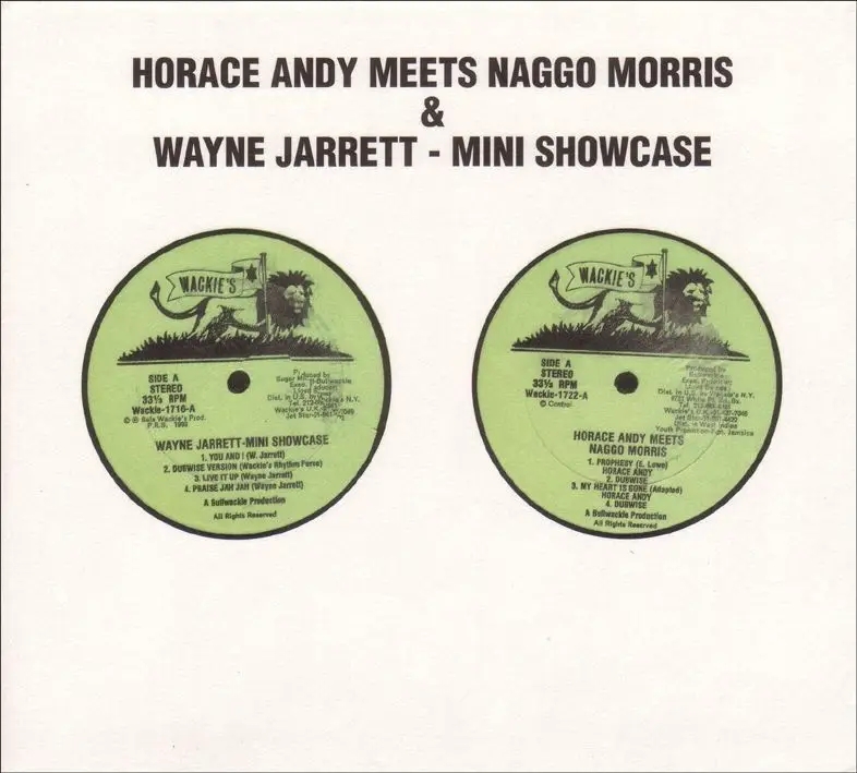 Album artwork for Meets Naggo Morris/Mini Showcase by Horace Andy