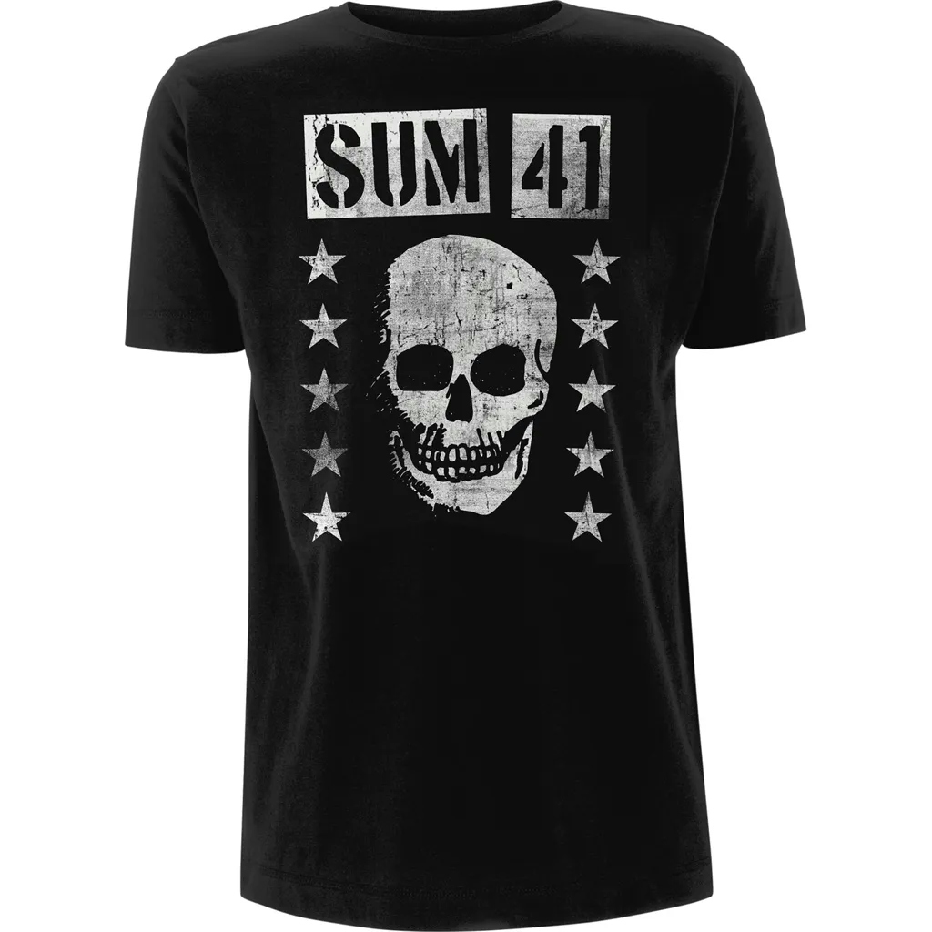 Album artwork for Unisex T-Shirt Grinning Skull by Sum 41