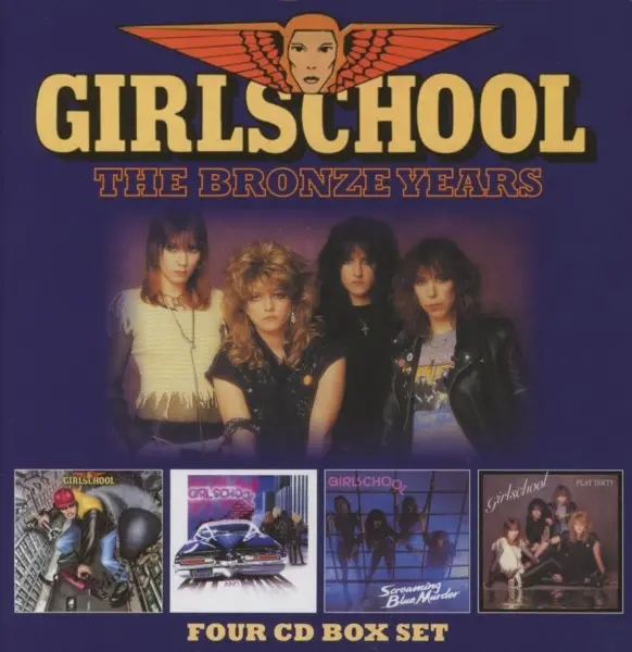 Album artwork for The Bronze Years by Girlschool