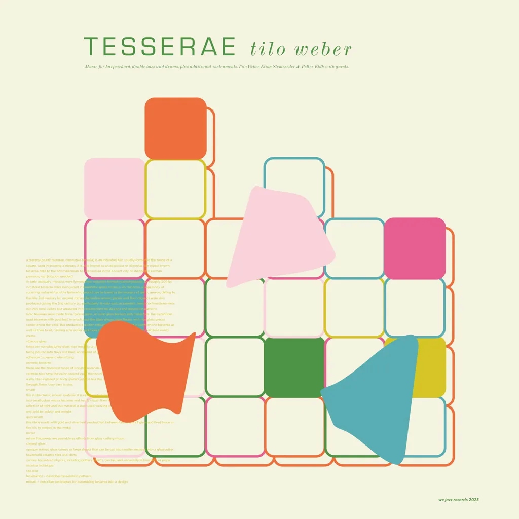 Album artwork for Tesserae by Tilo Weber