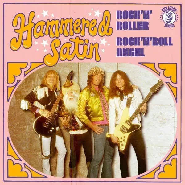 Album artwork for Rock N Roller / Rock N Roll Angel by Hammered Satin