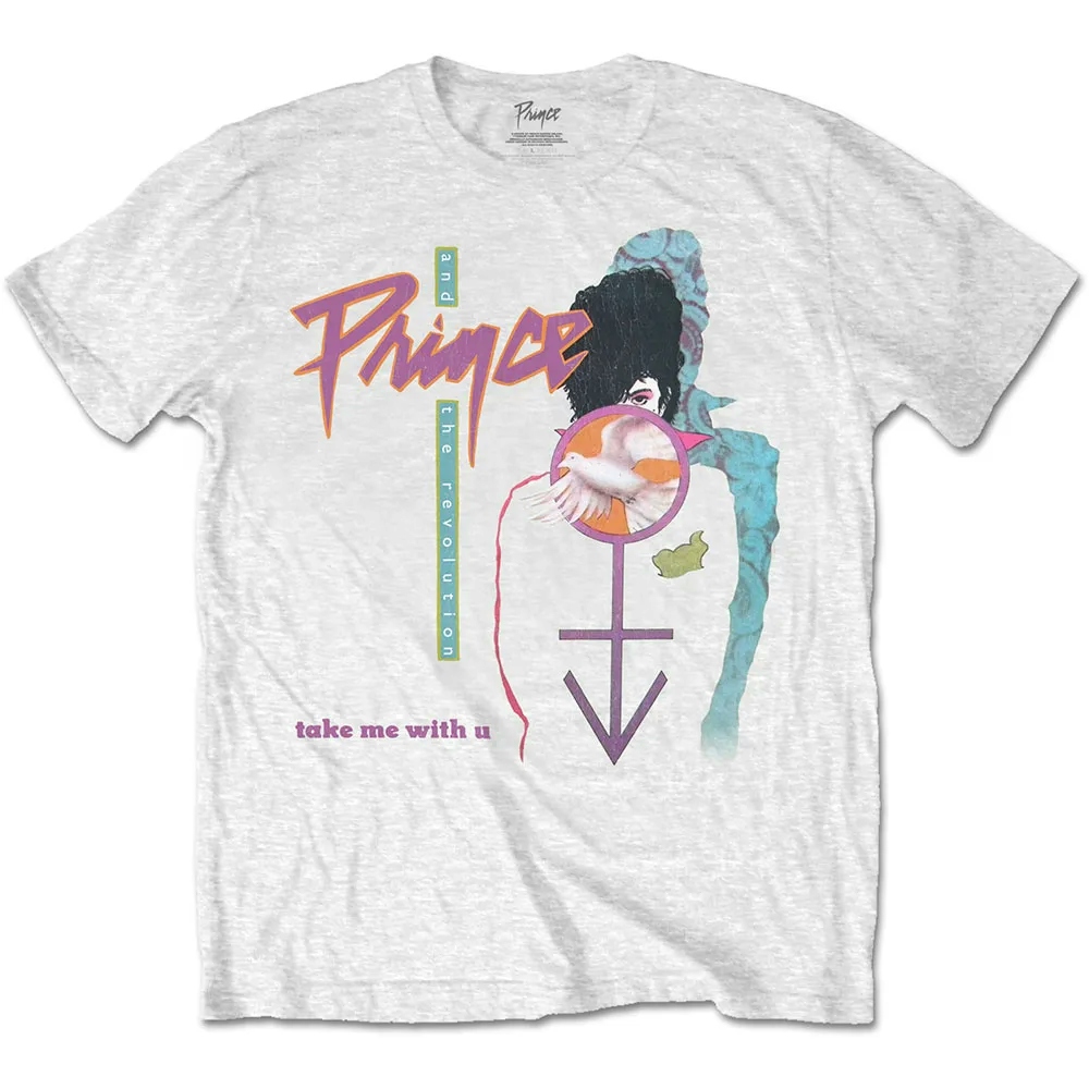 Album artwork for Unisex T-Shirt Take Me With U by Prince