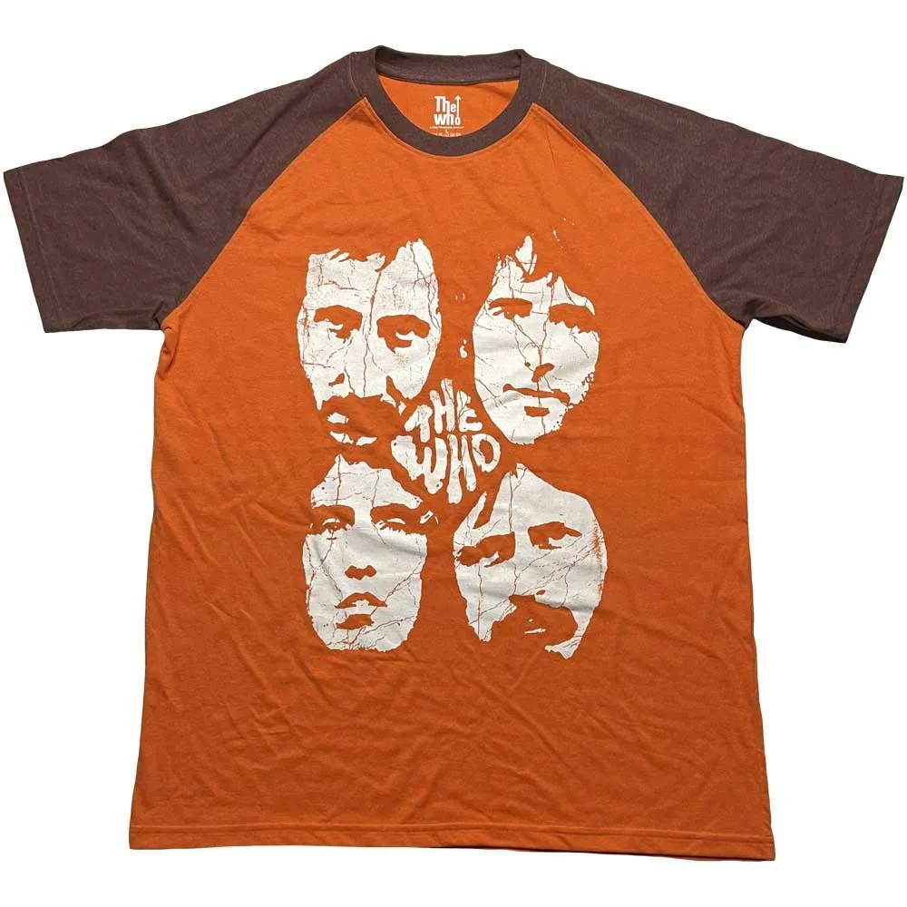 Album artwork for Unisex Raglan T-Shirt Faces by The Who