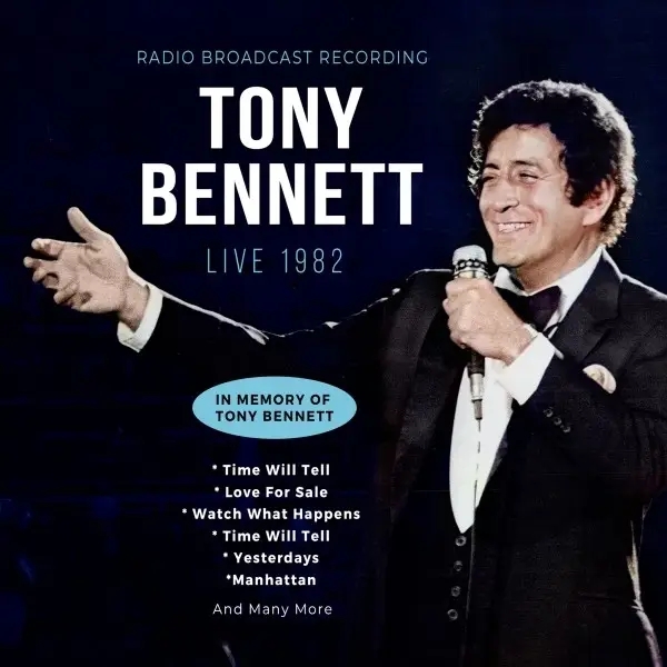 Album artwork for Live 1982 / In Memory Of by Tony Bennett