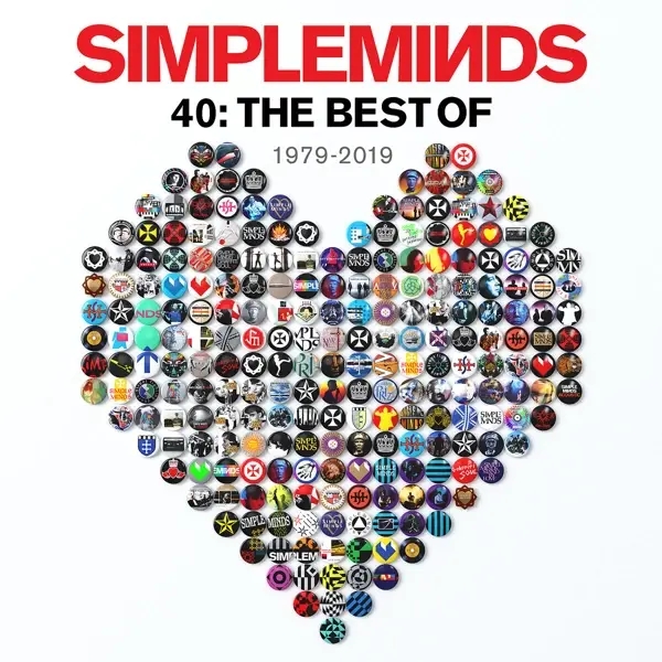 Album artwork for 40: The Best Of Simple Minds by Simple Minds
