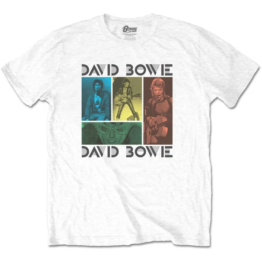 Album artwork for Unisex T-Shirt Mick Rock Photo Collage by David Bowie
