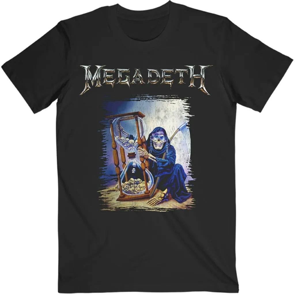 Album artwork for Unisex T-Shirt Countdown Hourglass by Megadeth