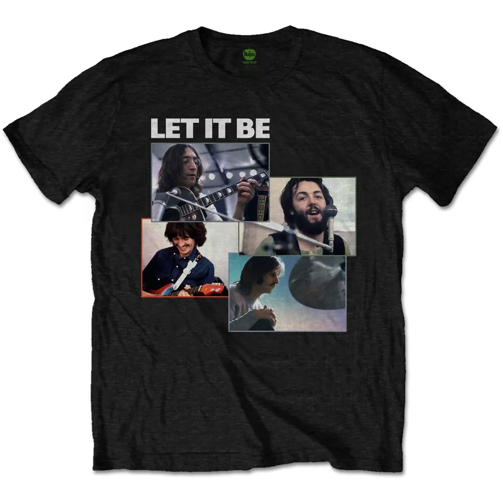 Album artwork for Unisex T-Shirt Let It Be Recording Shots by The Beatles