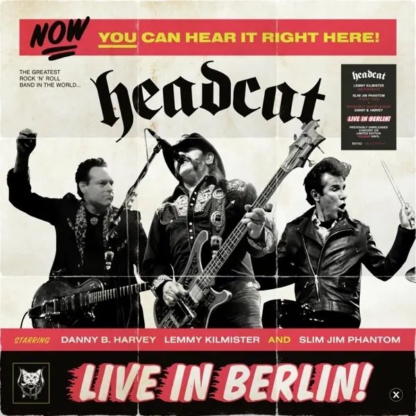 Album artwork for Live in Berlin! by HeadCat
