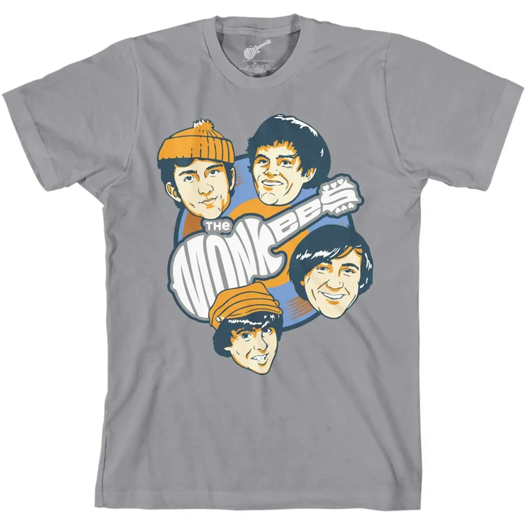 Album artwork for Unisex T-Shirt Vinyl Heads by The Monkees