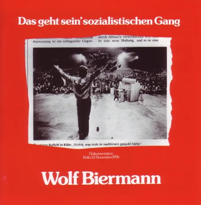 Album artwork for Das geht sein' sozialistischen Gang by Wolf Biermann