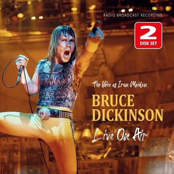 Album artwork for Live On Air / Radio Broadcast by Bruce Dickinson