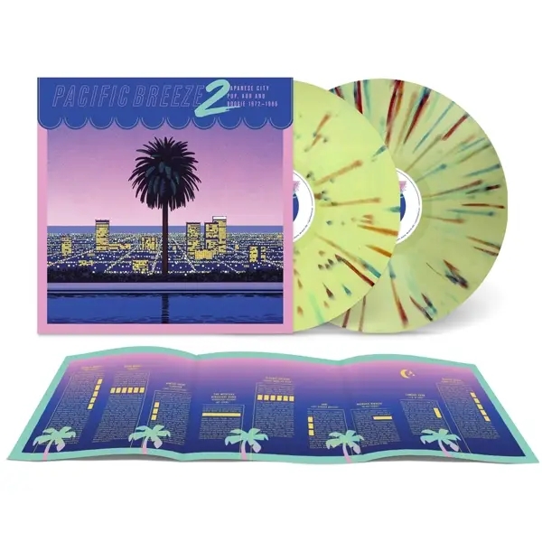 Album artwork for Pacific Breeze 2: Japanese City Pop-Splatter Viny by Various