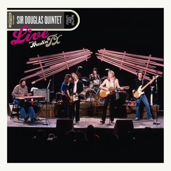 Album artwork for Live from Austin,TX by Sir Douglas Quintet