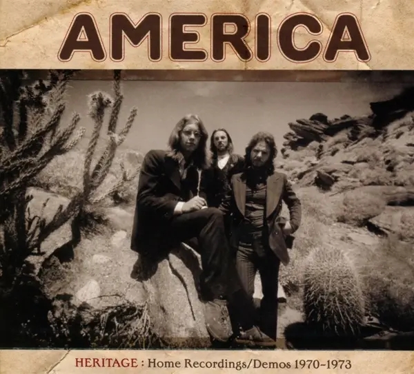 Album artwork for Heritage: Home Recordings/Demos 1970-1973 by America