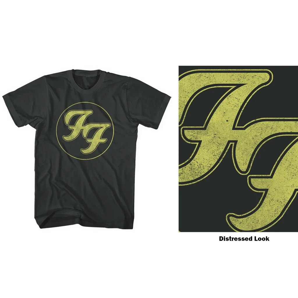 Album artwork for Unisex T-Shirt Distressed FF Logo by Foo Fighters