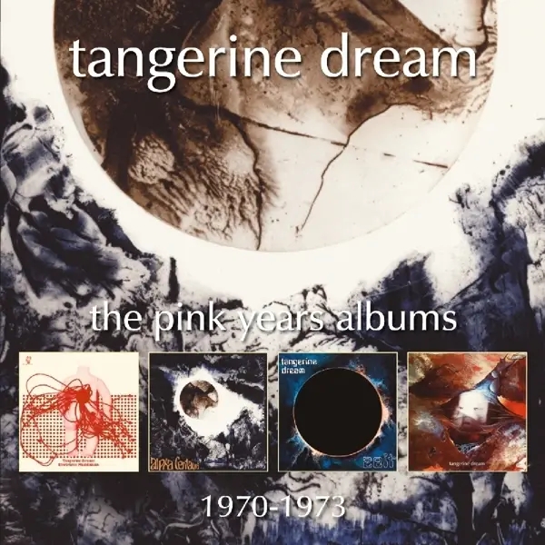 Album artwork for The Pink Years Albums 1970-1973: 4CD Remastered CL by Tangerine Dream