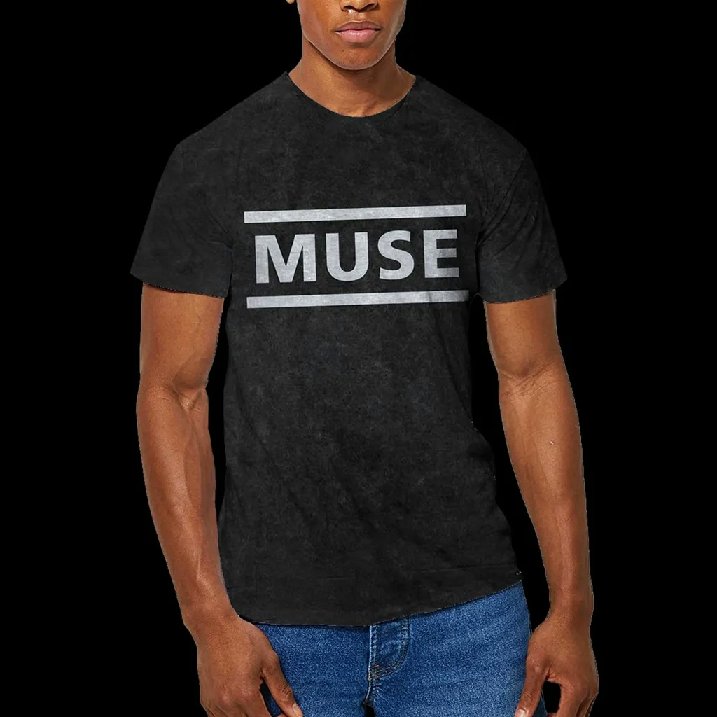 Album artwork for Unisex T-Shirt Logo Dip Dye, Mineral Wash, Dye Wash by Muse