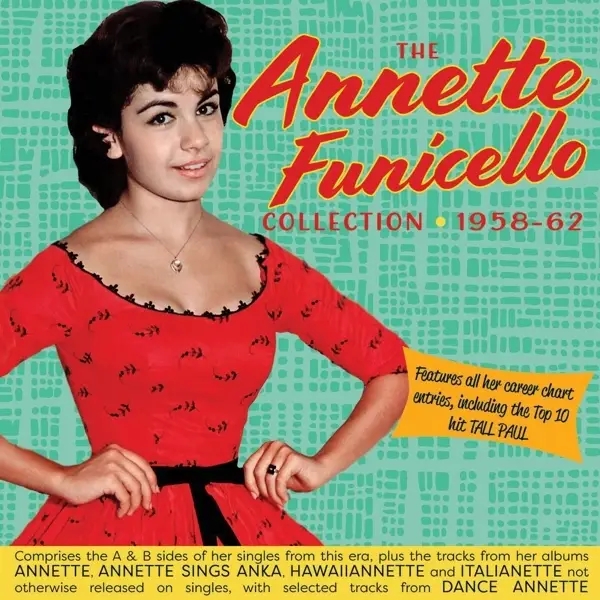 Album artwork for Singles & Albums Collection 1958-62 by Annette Funicello