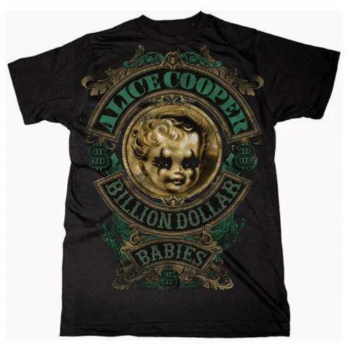 Album artwork for Unisex T-Shirt Billion Dollar Baby Crest by Alice Cooper