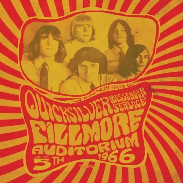 Album artwork for Fillmore Auditorium,Nov 5 1966 by Quicksilver Messenger Service