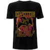 Album artwork for Unisex T-Shirt Black Flames by Led Zeppelin