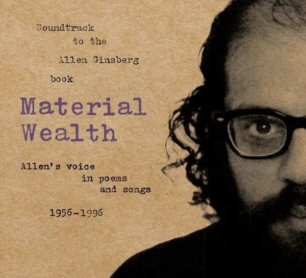 Album artwork for Material Wealth by allen Ginsberg
