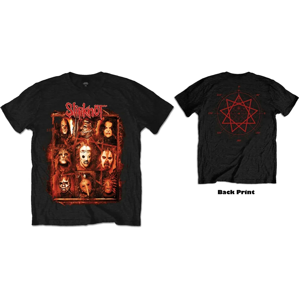 Album artwork for Unisex T-Shirt Rusty Face Back Print by Slipknot