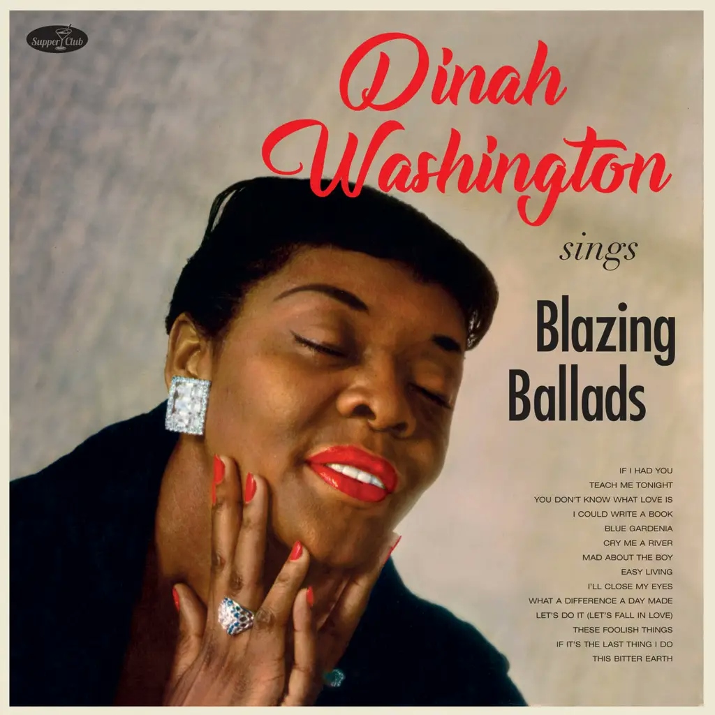 Album artwork for Sings Blazing Ballads by Dinah Washington