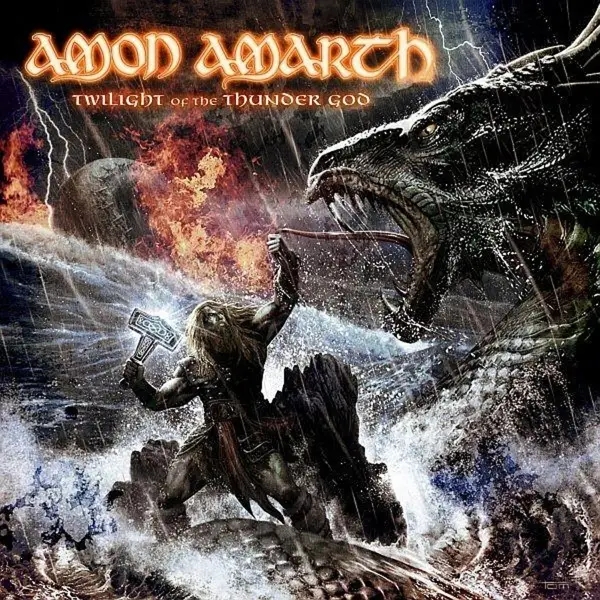 Album artwork for Twilight Of the Thunder God-180g Black Vinyl by Amon Amarth