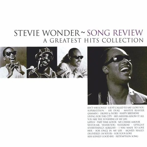 Album artwork for Song Review-A Greatest Hits Collection by Stevie Wonder