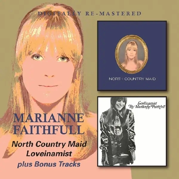 Album artwork for North Country Maid/Loveinamist by Marianne Faithfull