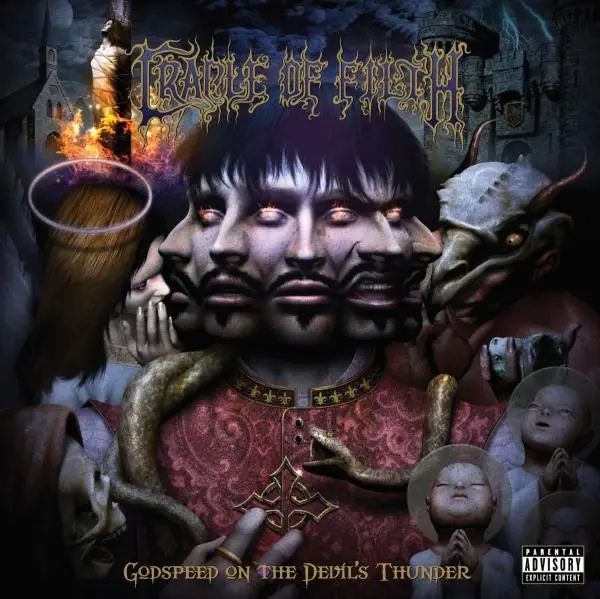 Album artwork for Godspeed On The Devil's Thunder by Cradle Of Filth