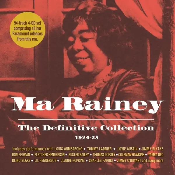 Album artwork for Definitive Collection 1924-28,The by Ma Rainey