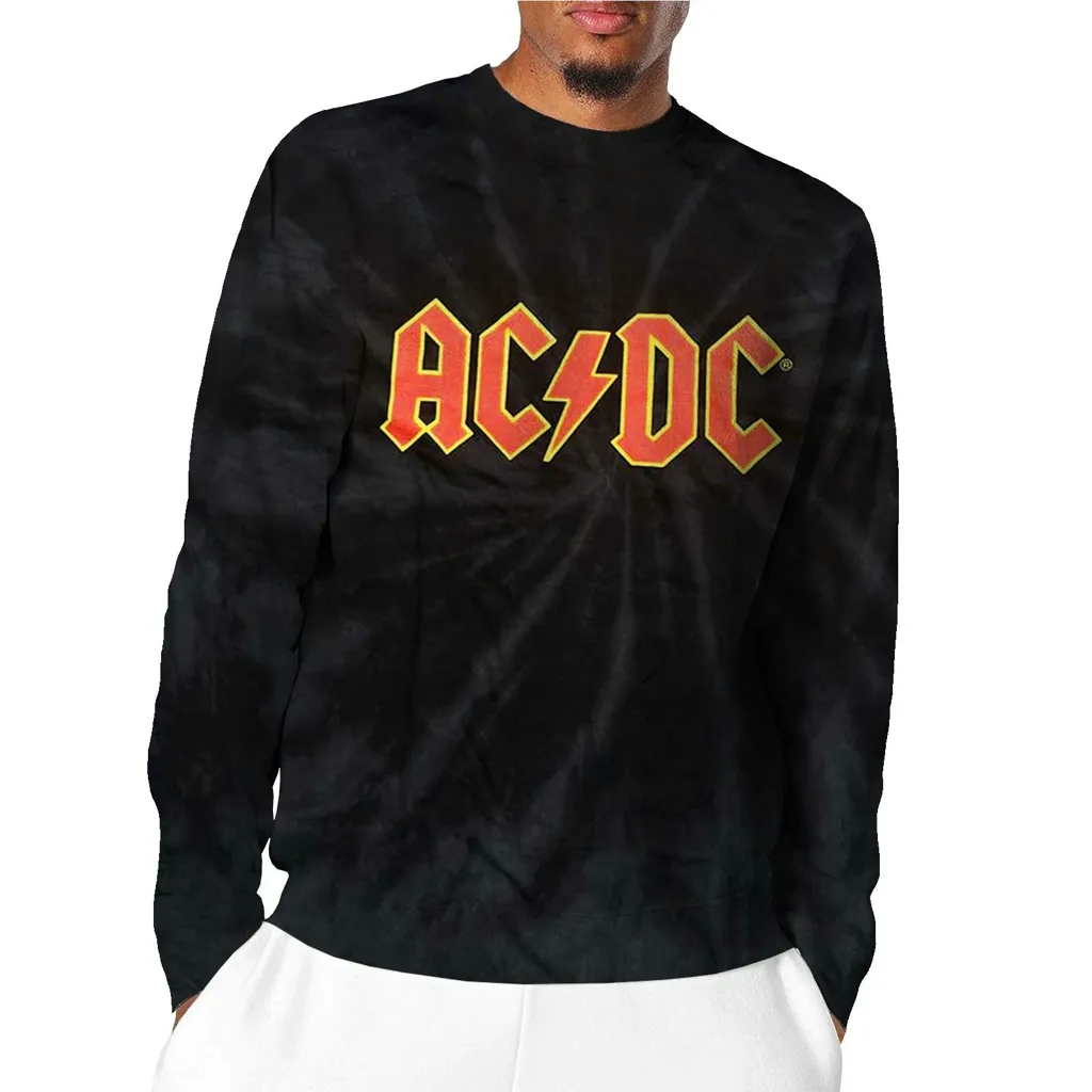 Album artwork for Unisex Long Sleeve T-Shirt Logo Dip Dye, Dye Wash by AC/DC