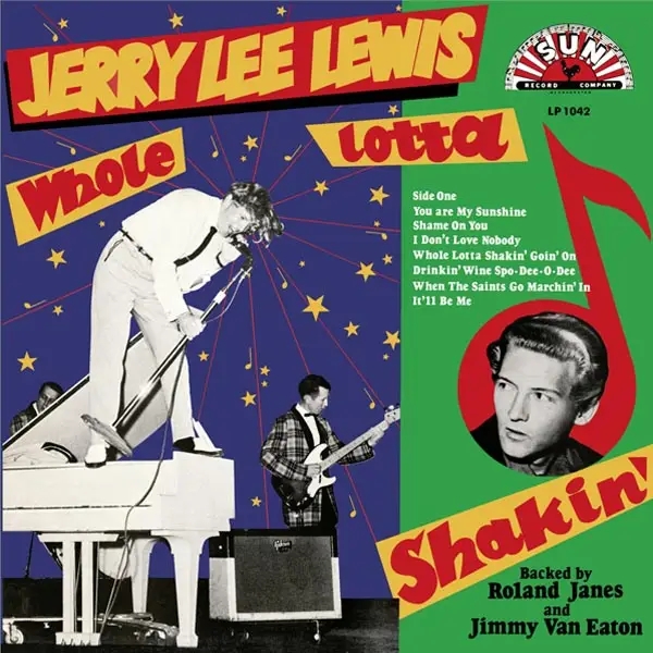 Album artwork for Whole Lotta Shakin' Goin' On by Jerry Lee Lewis